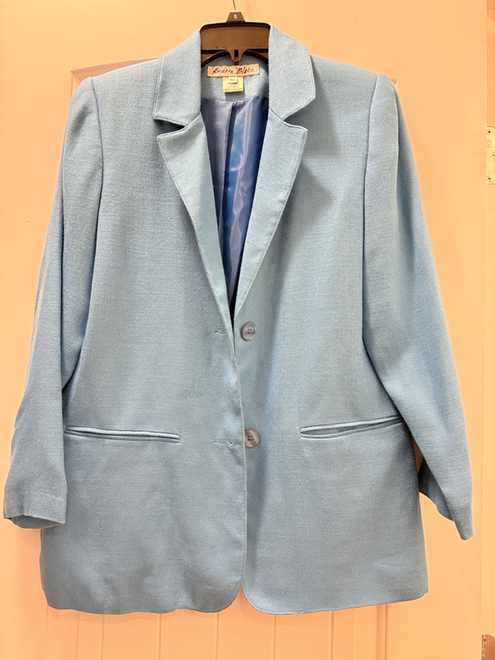 Kristen Blake Powder Blue Tailored Blazer